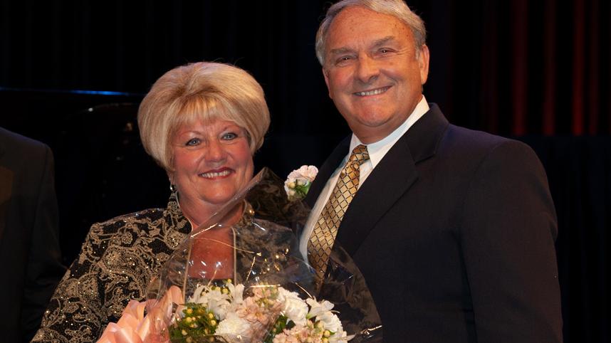 Dr. Lyle Anderson and Professor Connie Anderson