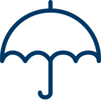 Umbrella icon.